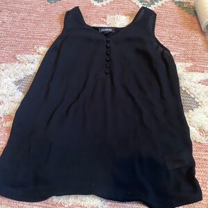 Black Tank Blouse
